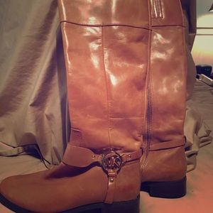 Michael Kors tall leather boots